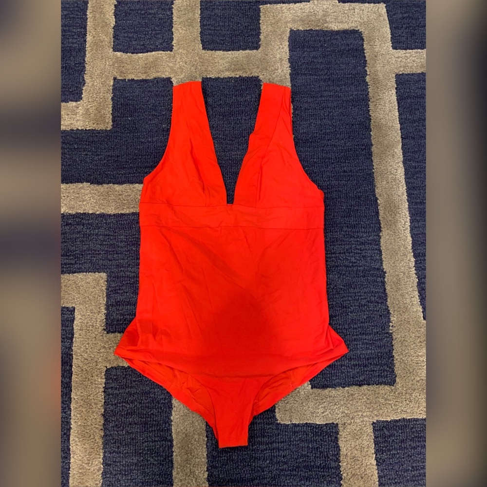 & Other Stories Red One piece swimsuit
